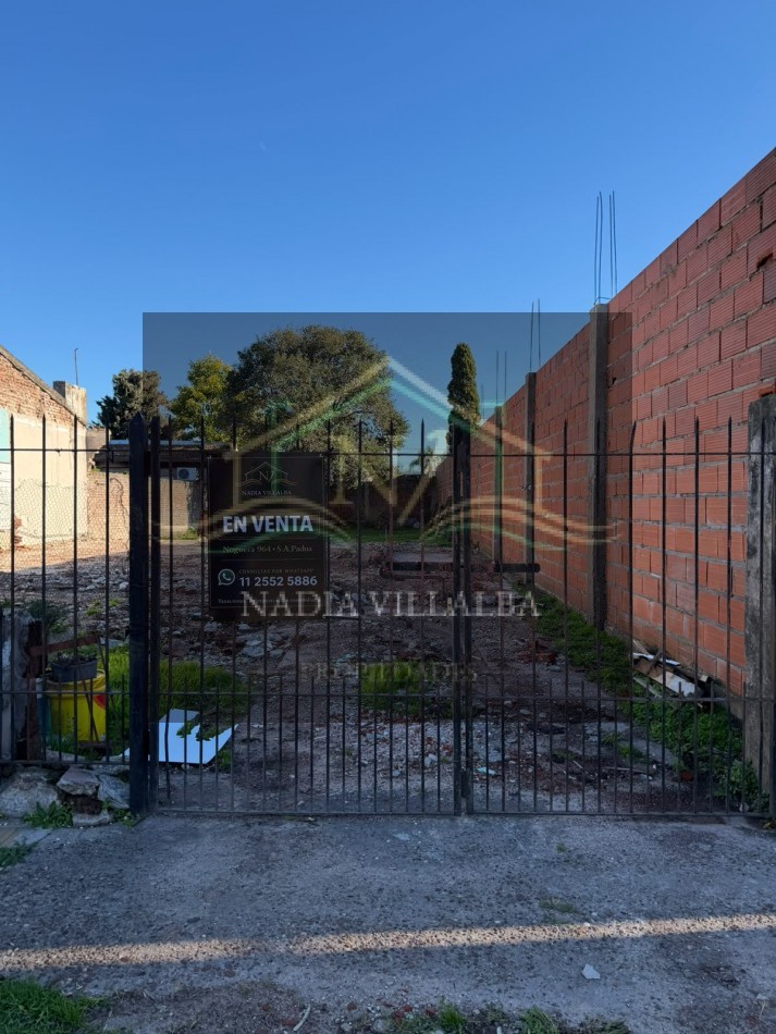 ✨ AMPLIO TERRENO 10 x 33 M - IDEAL INVERSION